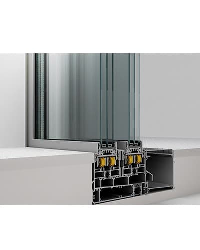 SD-36 Wärmegedämmtes Aluminium-Tür- und Fenstersystem