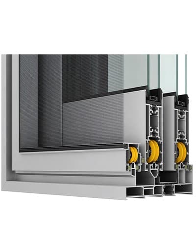 SD-33 Wärmegedämmtes Aluminium-Tür- und Fenstersystem